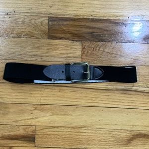 Black Softball Pant Belt